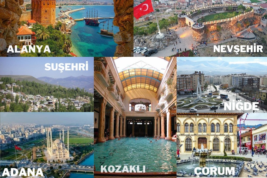 Feasibility Studies for Adana ASKI and Nigde, Nevsehir, Alanya, Kozakli, Susehri, Alaca and Kargi Municipalities will be made by Alter